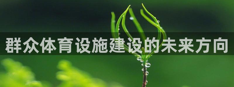 意昂4娱乐首页网站大全：群众体育设施建设的未来方向