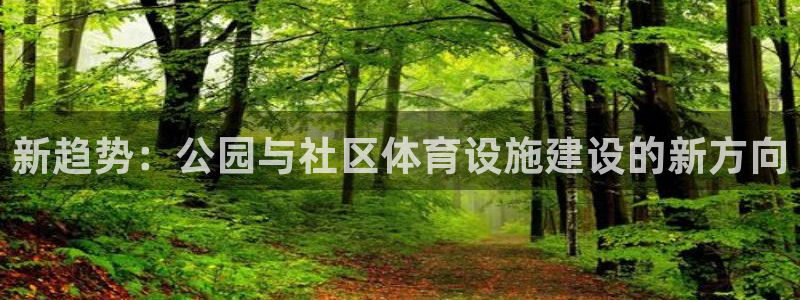 意昂体育4注册：新趋势：公园与社区体育设施建设的新方向